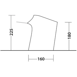 Outwell Wakefield M Zeltverbinder (Größe One Size,