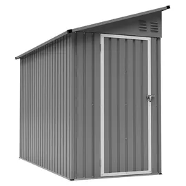 rolipo Gerätehaus 1,24 x 1,92 m Grau