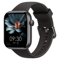 Smartwatch Damen Herren, 1,85" HD Touch Fitnessuhr mit Telefonfunktion, 140+Sportmodi Smart Watch Fitness Tracker mit Pulsmesser Schlafmonitor Schr... - Schwarz
