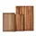 KUPPELS NICE Schneidebrett-Set Holz 3-tlg. onesize Braun