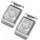 Westmark Eierteiler 2er Set Duplex grau/silber/weiß