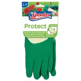 Spontex Protect Gartenhandschuhe, extra robust für Dornen und Hecken, mit Naturlatexbeschichtung, Größe L, 1 Paar