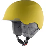 Alpina MAROI JR - Sicherer, Bruchfester & Individuell Anpassbarer Skihelm Für Kinder, curry-grey matt, 51-54 cm