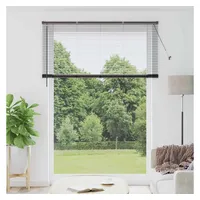 vidaXL Balkenjalousie 220 x 160 cm Schwarz