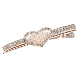 Chris Rubin Haven Haarspange Herz Weiss Damen 