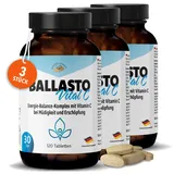 Ballasto VitalC 3x120 Tabl. Stoffwechsel-Vitalmix Flohsamenschalen VitaminC Maca