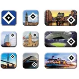 HSV Armband HSV Magnet 9er Set