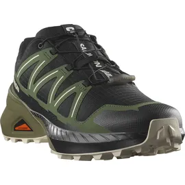 Salomon Speedcross Peak Herren Black/Black Forest/Rainy Day 43