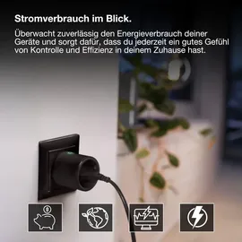 Osram Smart-Home-Steckdose Schwarz
