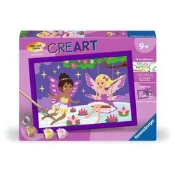 Ravensburger Creart Malen nach Zahlen 239962 Feen-Freundinnen ab 9 Jahren