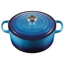 Le Creuset Signature Bräter 26 cm rund azure