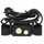 Nedis LED-Stirnlampe IPX8 1000lm USB-C Akku Schwarz