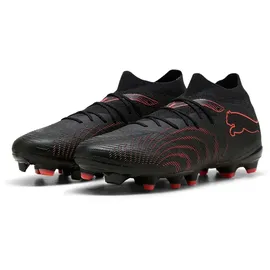 Puma Future 9 Match AG/FG Herren schwarz/glowing red/strong gray 45
