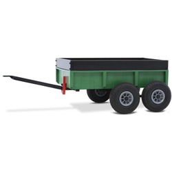 BERG Gokart Zubehör Tandem Trailer Anhänger XL grün