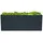 Mega-Holz Hochbeet Gemüsebeet Metall Premium 185 x 95 x 75 cm Anthrazit