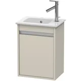 Duravit Waschtischunterschrank 1 Tür 40 x 55 x 28,5 cm Taupe Matt