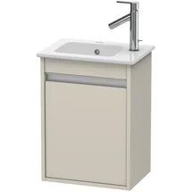 Duravit Waschtischunterschrank 1 Tür 40 x 55 x 28,5 cm Taupe Matt