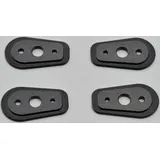 Daytona CNC-Adapterplatte Passend für alle Minibli Blinker schwarz