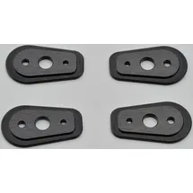 Daytona CNC-Adapterplatte Passend für alle Minibli Blinker schwarz