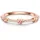 Glanzstücke München Ring aus Sterling Silber mit Zirkonia in roségold | Gr. 54