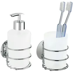 WENKO Turbo-Loc® Seifenspender und Zahnputzbecher