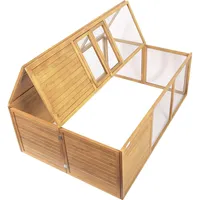 Wiltec Kleintierstall 153 x 110 x 55 cm, Hasenstall