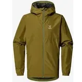 Haglöfs Hajk GORE-TEX Kapuzenjacke olivgrün - S