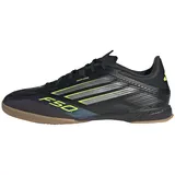 adidas F50 League IN JH7720 - Core Black/Iron met./lucid lemon 48 2/3