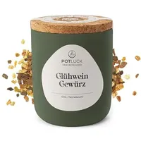 POTLUCK | Glühwein Gewürz | Gewürzmischung im Keramiktopf | 65g | Vegan, glutenfrei und mit natürlichen Inhaltsstoffen