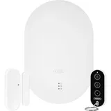ABUS Smartvest Pro Funk-Alarmanlage - Starter-Set - Smartvest Pro Funk-Öffnungsmelder - Einbruchschutz mit Alarm auf Handy