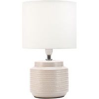 Pauleen Bright Soul Tischleuchte max. 20 Watt handgefertigt Creme,