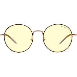 Gunnar Optiks Ellipse - Schwarz/Gold - Amber