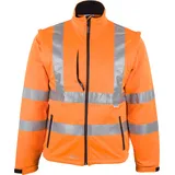 Prevent Warnschutz-Softshelljacke Gr.XL orange PREVENT