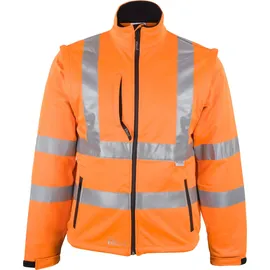 Prevent Warnschutz-Softshelljacke Gr.XL orange PREVENT