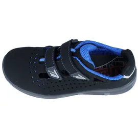 ELTEN Sandale schwarz / blau IMPULSE XXT blue Easy ESD, S1, EU-Schuhgröße: 41