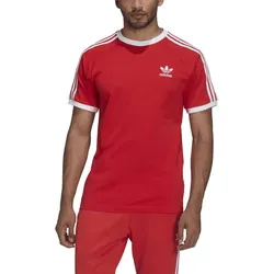 Adidas Originals T-Shirt 3-Stripes viv red S