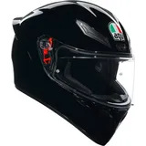 AGV K1 S Schwarz Uni schwarz, 63