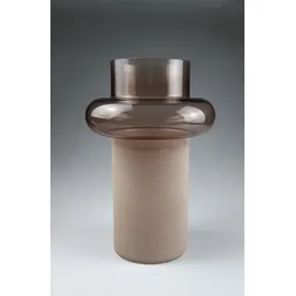 AM Design Dekovase aus Glas, BxH: 19,5x30 braun