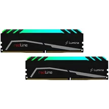 Mushkin Redline Lumina Black DIMM Kit 16GB, DDR4-3600, CL14-19-19-39 (MLA4C360EKKT8GX2)
