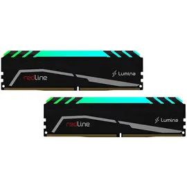 Mushkin Redline Lumina Black DIMM Kit 16GB, DDR4-3600, CL14-19-19-39 (MLA4C360EKKT8GX2)