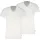 Levi's Levis 2P Base V-Neck T-shirt Weiß Baumwolle Large Herren