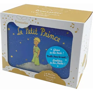 Trousselier - Schmuckkästchen mit Musik, Kleine Prinz, blau, nachtleuchtend