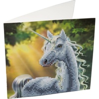 Craft Buddy Crystal Art Card Kit - Sunshine Unicorn CCK-A2