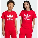 Adidas Originals Trefoil Kids T-Shirt - Better Scarlet, - 128