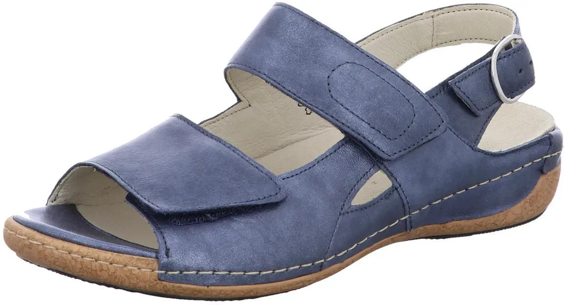 Waldläufer Sandale Heliett blau 36