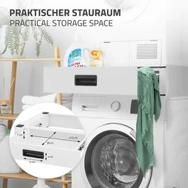 ML-Design Verbindungsrahmen mit Schublade 60,5 x 54 cm Weiß (ML-Design)