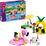 LEGO Friends Poolparty mit Einhorn und Flamingo