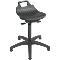 Stier Stehhilfe mit Gleitern Sitzhöhe 490-680 mm PP-Sitz