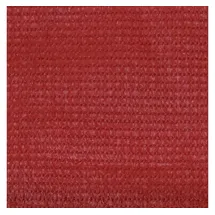 vidaXL Balkon-Sichtschutz Rot 90x400 cm HDPE