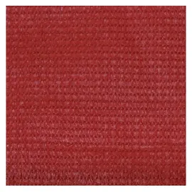 vidaXL Balkon-Sichtschutz Rot 90x400 cm HDPE